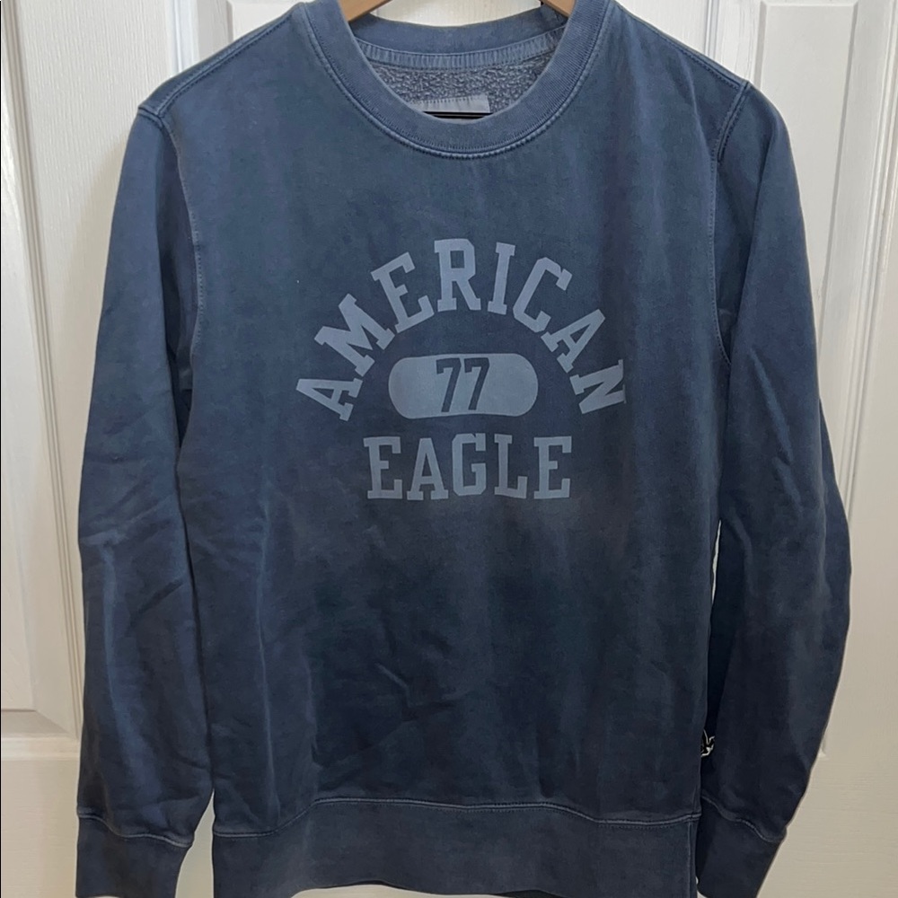 American Eagle Outfitters XS Men's Blue Sweatshirt